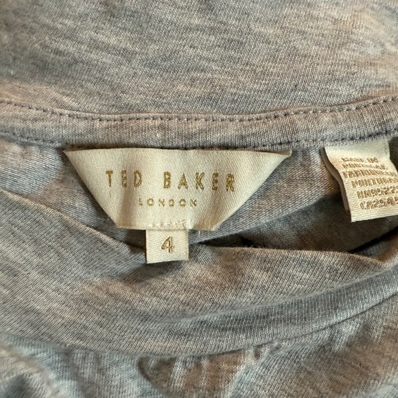 Ted Baker | Graphic Muscle Tee | Size 4 (Small) - Picture 4 of 6